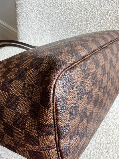 Louis Vuitton Neverfull MM Damier Ebene Cherry Interior (RRP £1,430)