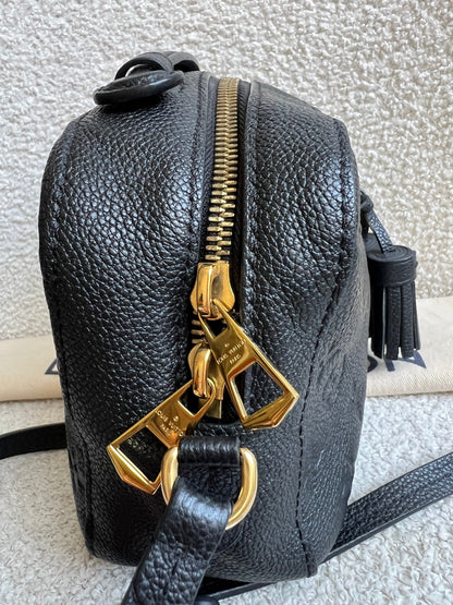 Louis Vuitton Saintonge Black Empreinte