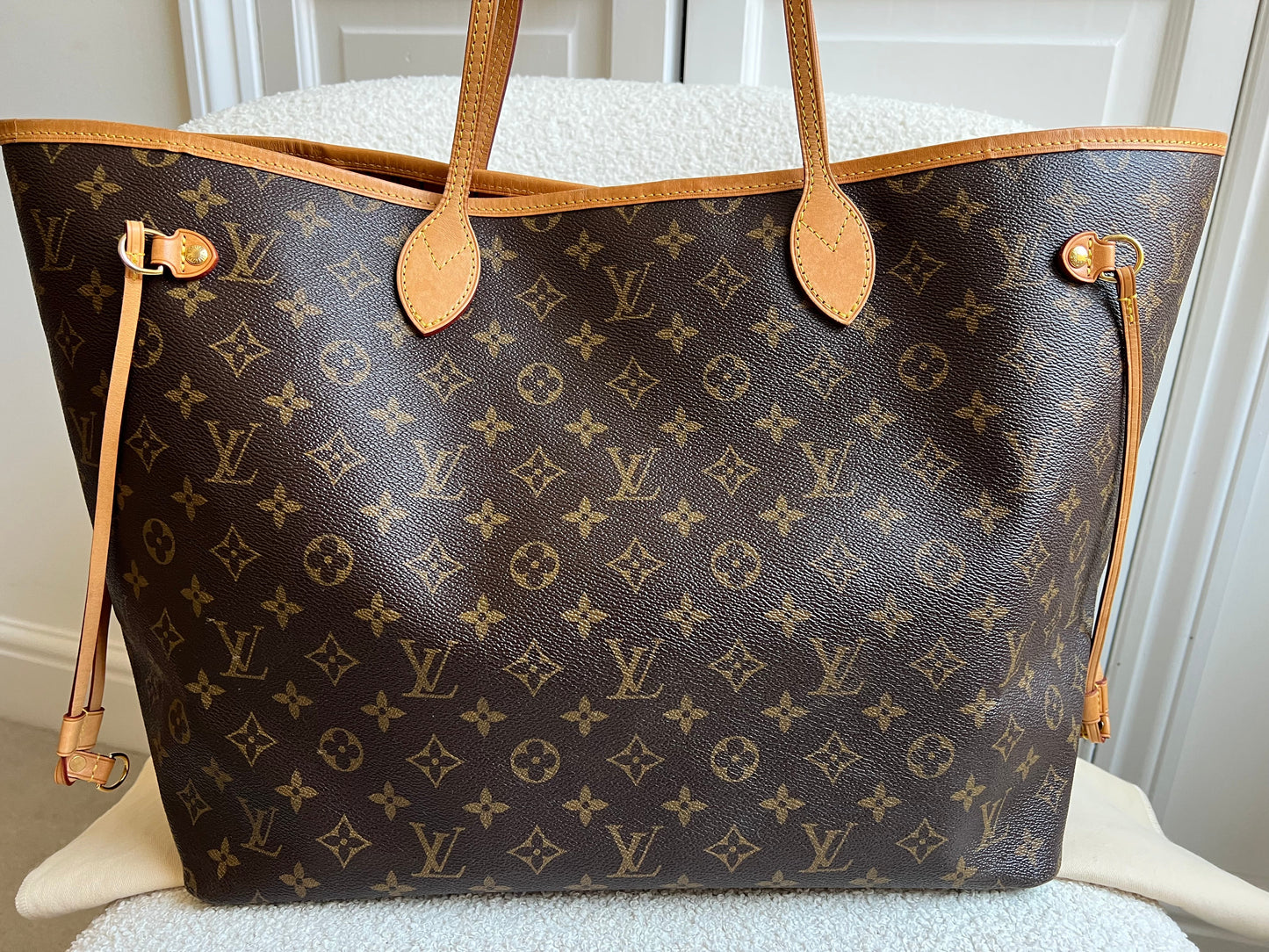 Louis Vuitton Neverfull GM Monogram Pivoine Interior (RRP £1,470)