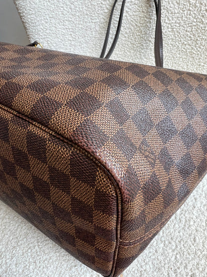 Louis Vuitton Neverfull MM Damier Ebene Cherry Interior (RRP £1,430)