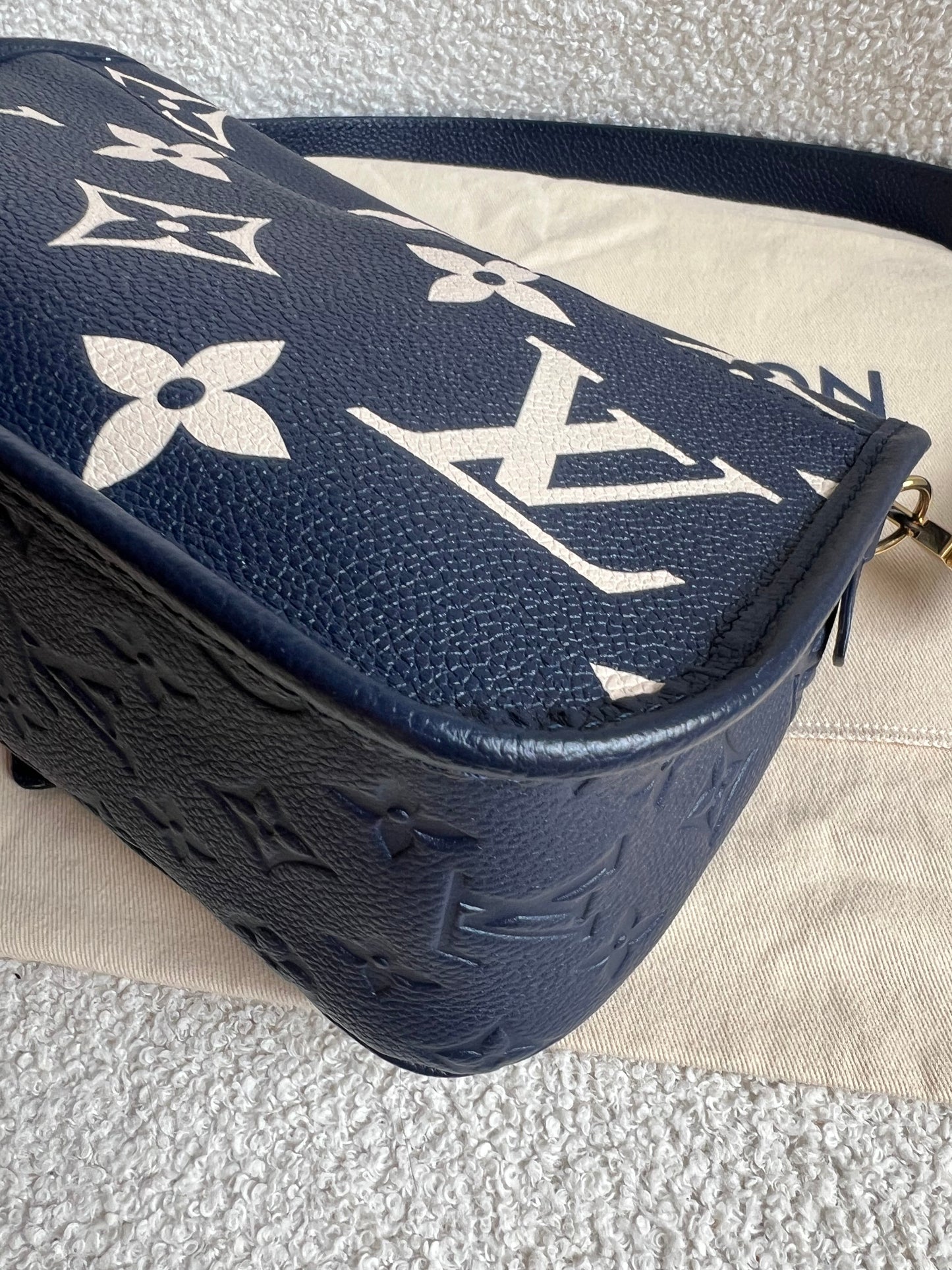 Louis Vuitton Diane Satchel Bicolour Empreinte (RRP £2,170)