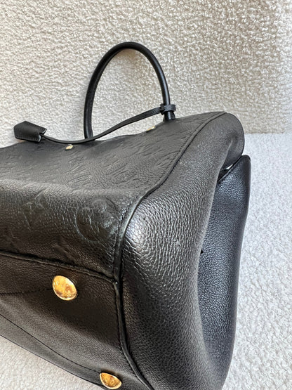 Louis Vuitton Montaigne GM in Black Monogram Empreinte (RRP £2230)