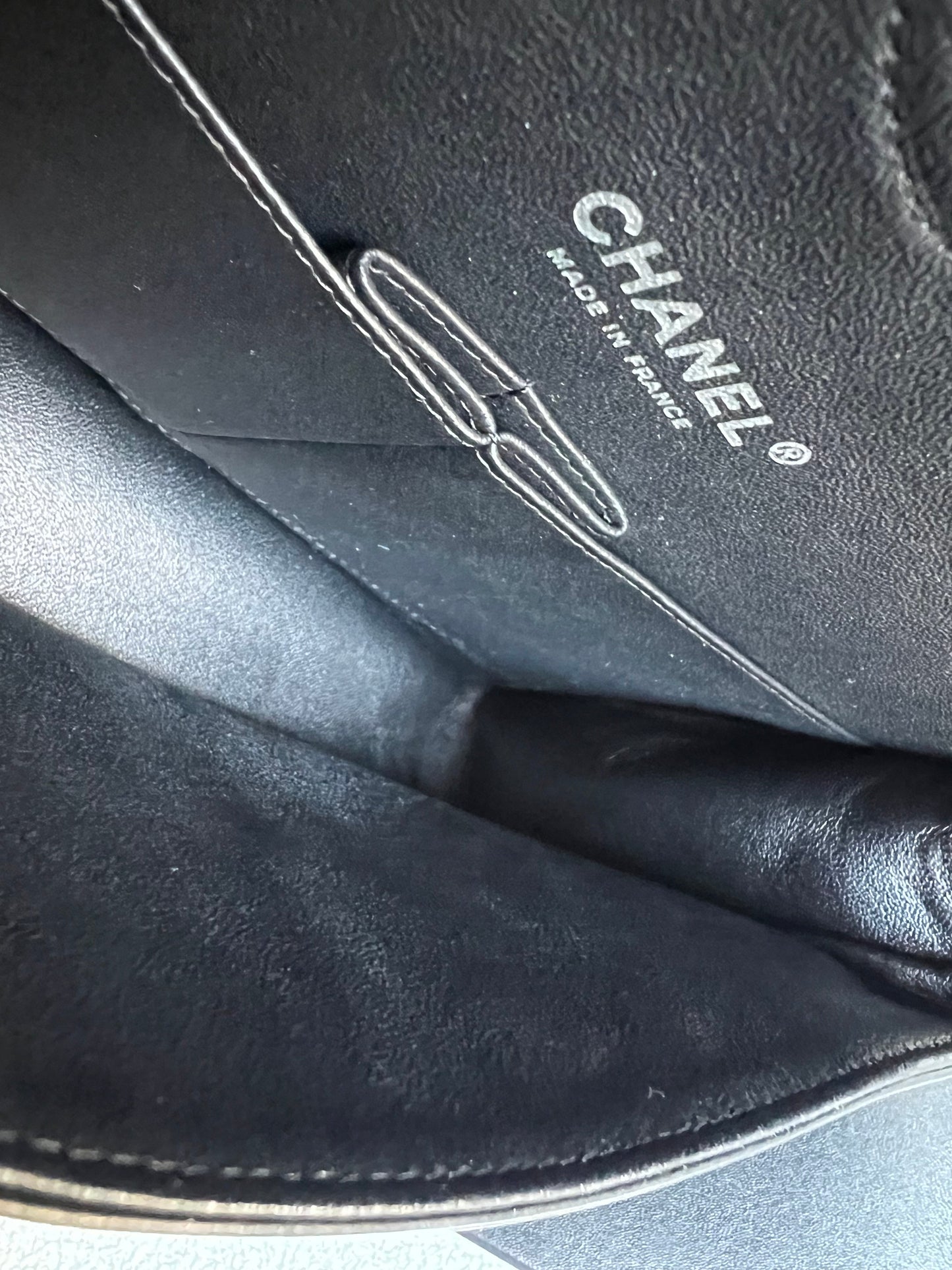 Chanel Medium Classic Flap in Black Patent Leather