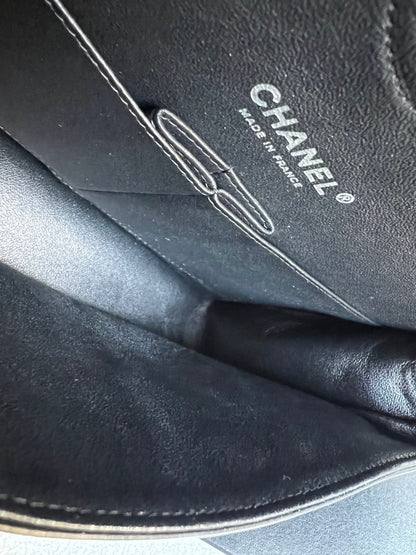 Chanel Medium Classic Flap in Black Patent Leather
