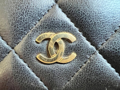 Chanel Wallet on Chain in Black Lambskin Gold Hardware (RRP £2,930)