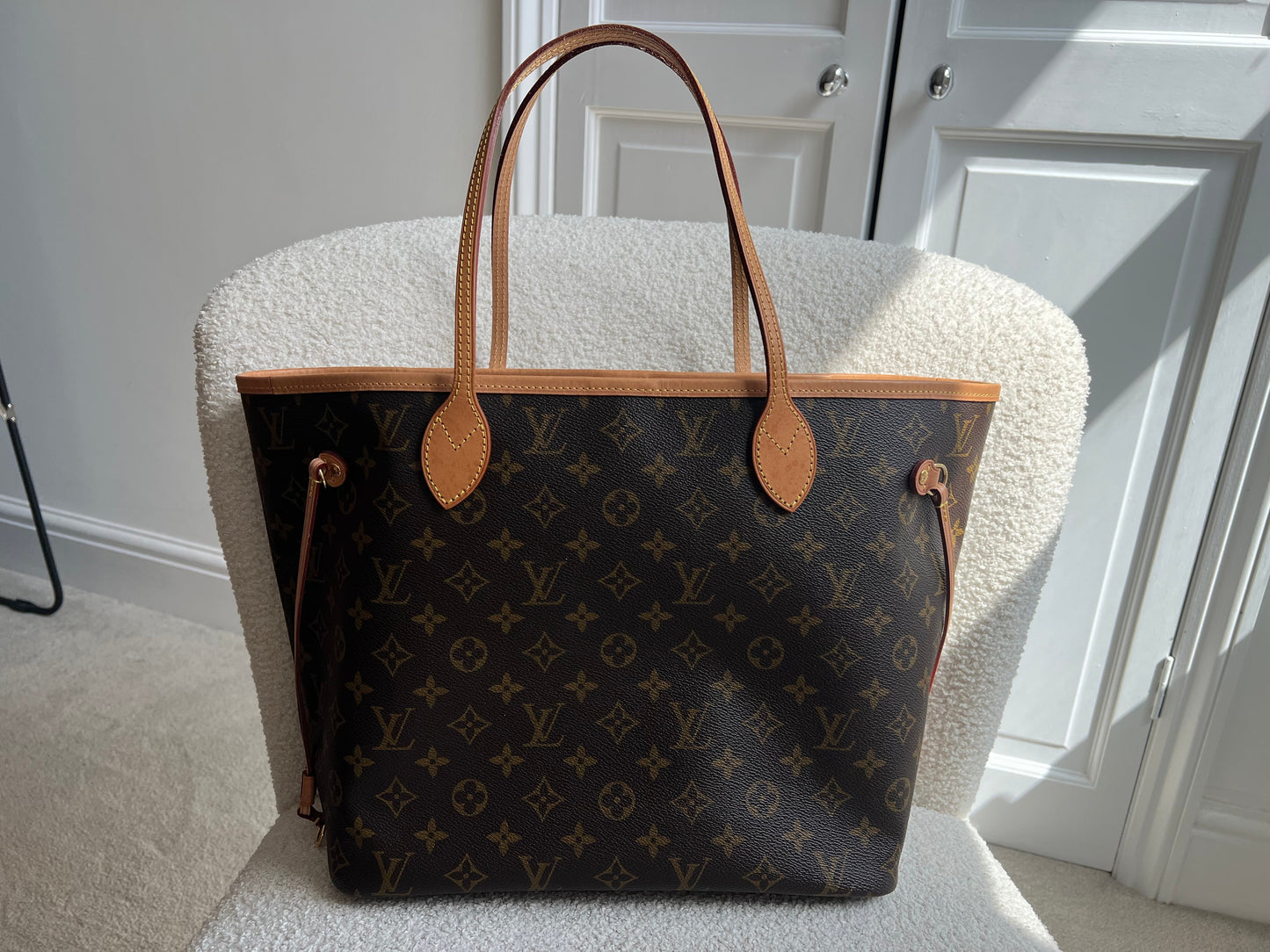 Louis Vuitton Neverfull MM Monogram Beige (RRP £1,410)