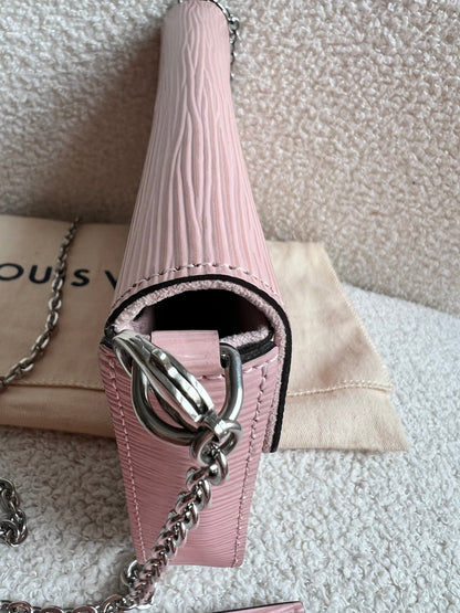 Louis Vuitton Felicie Pochette Rose Ballerine Epi (RRP £1160)