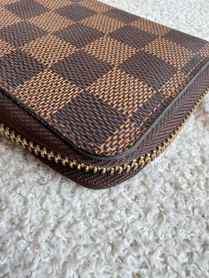 Louis Vuitton Clemence Wallet in Damier Ebene (RRP £450)