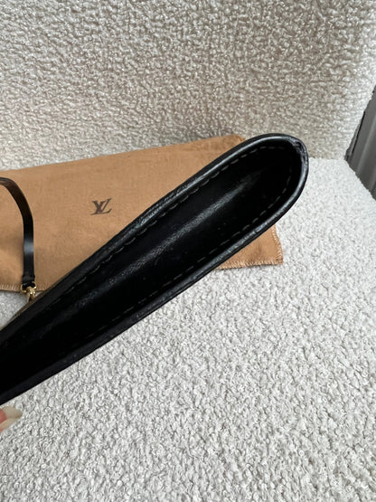 Louis Vuitton Vintage Black Epi Leather Pochette