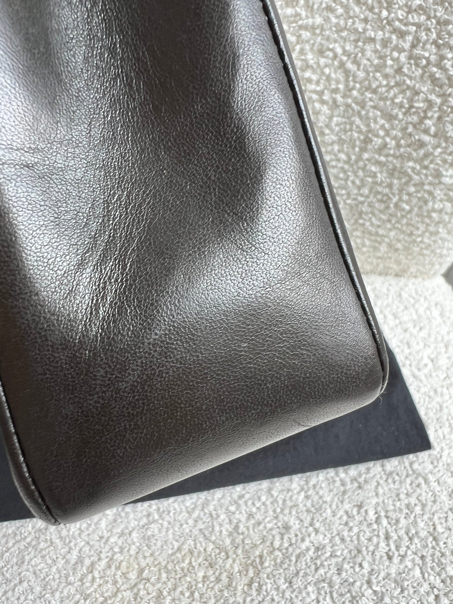 Chanel Vintage Diana Flap Bag in Black Lambskin with 24k Hardware