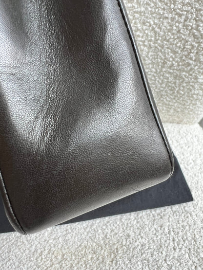Chanel Vintage Diana Flap Bag in Black Lambskin with 24k Hardware