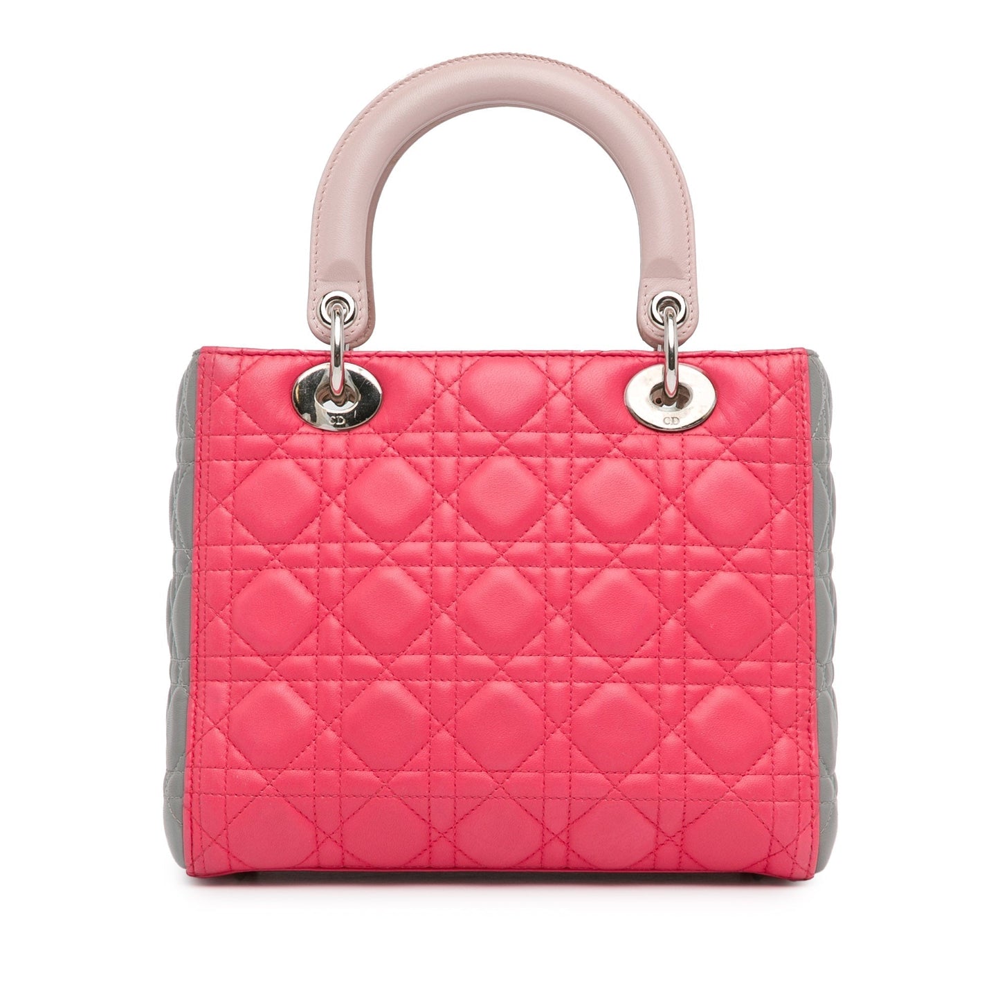 Dior Lady Dior Cannage Pink Handbag Style 2