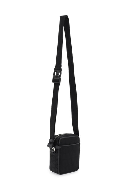 Valentino Garavani Small Black Iconographe Crossbody Bag Men