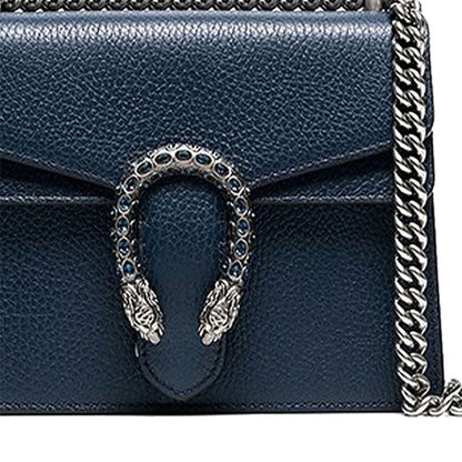 MLB Gucci Dionysus Chain Crossbody Bag Single Shoulder Bag Blue 421970-CAOGN-8205
