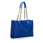 Saint Laurent Grained Matelasse Leather Tote