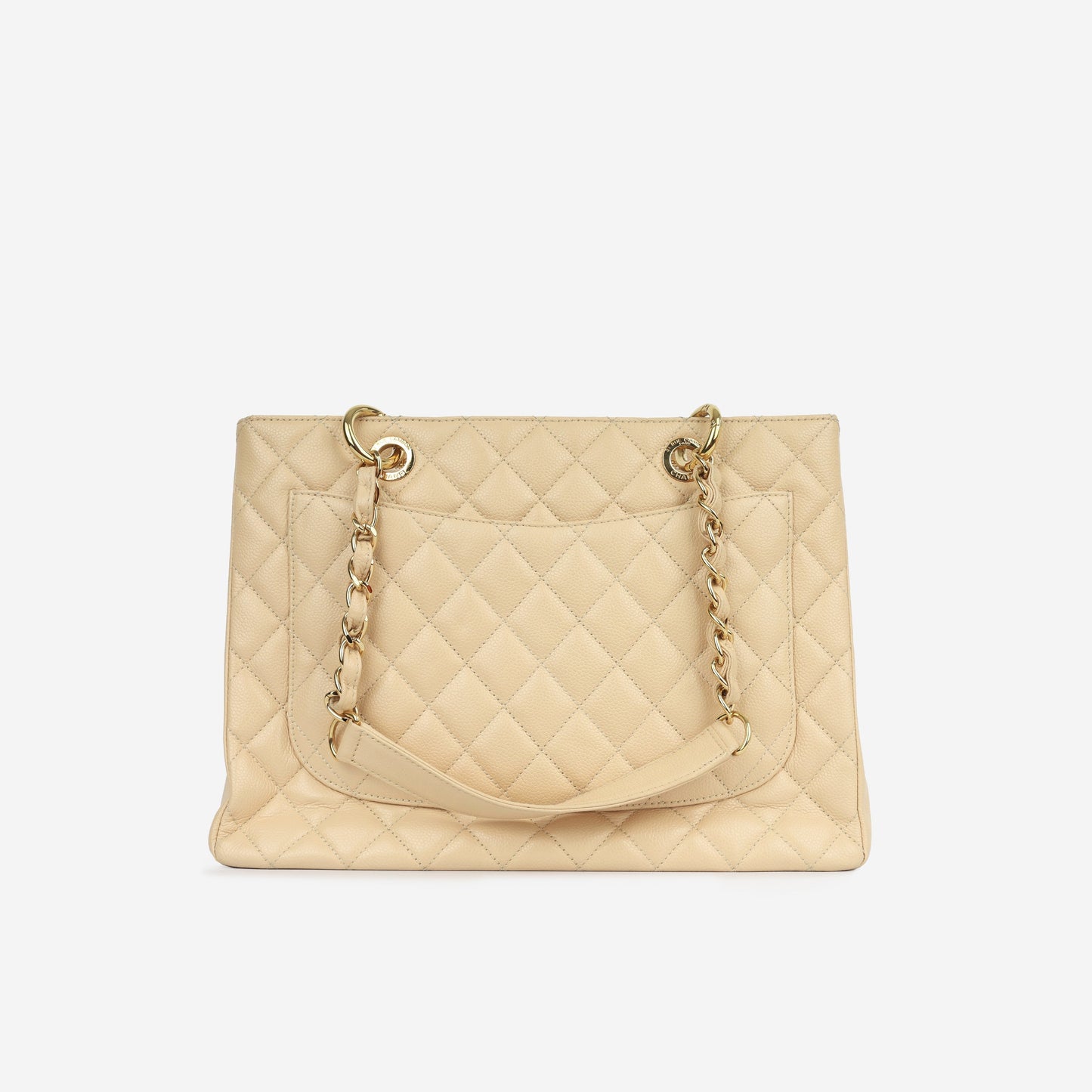 Chanel Shopping Tote Caviar Gold Tote Bag Style 2