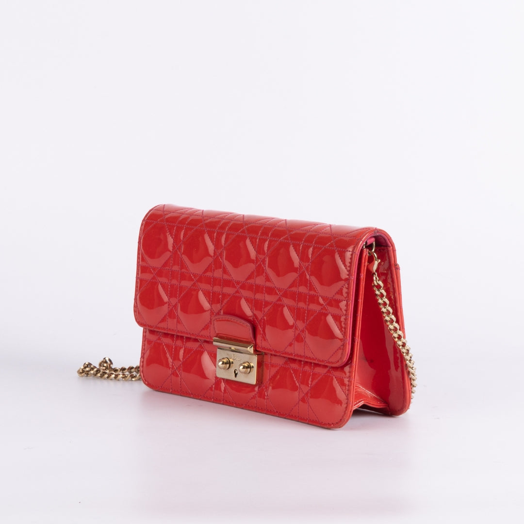 Dior Quilted Chain Crossbody Bag