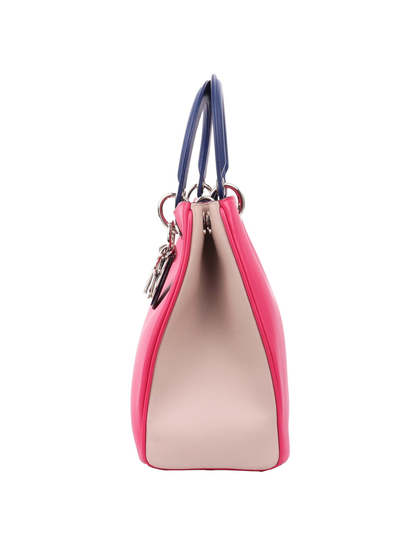 Dior Diorissimo Tri-Colour Leather Tote