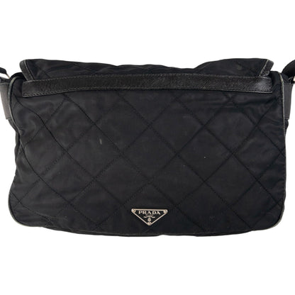 Vintage Prada Quilted Crossbody Bag