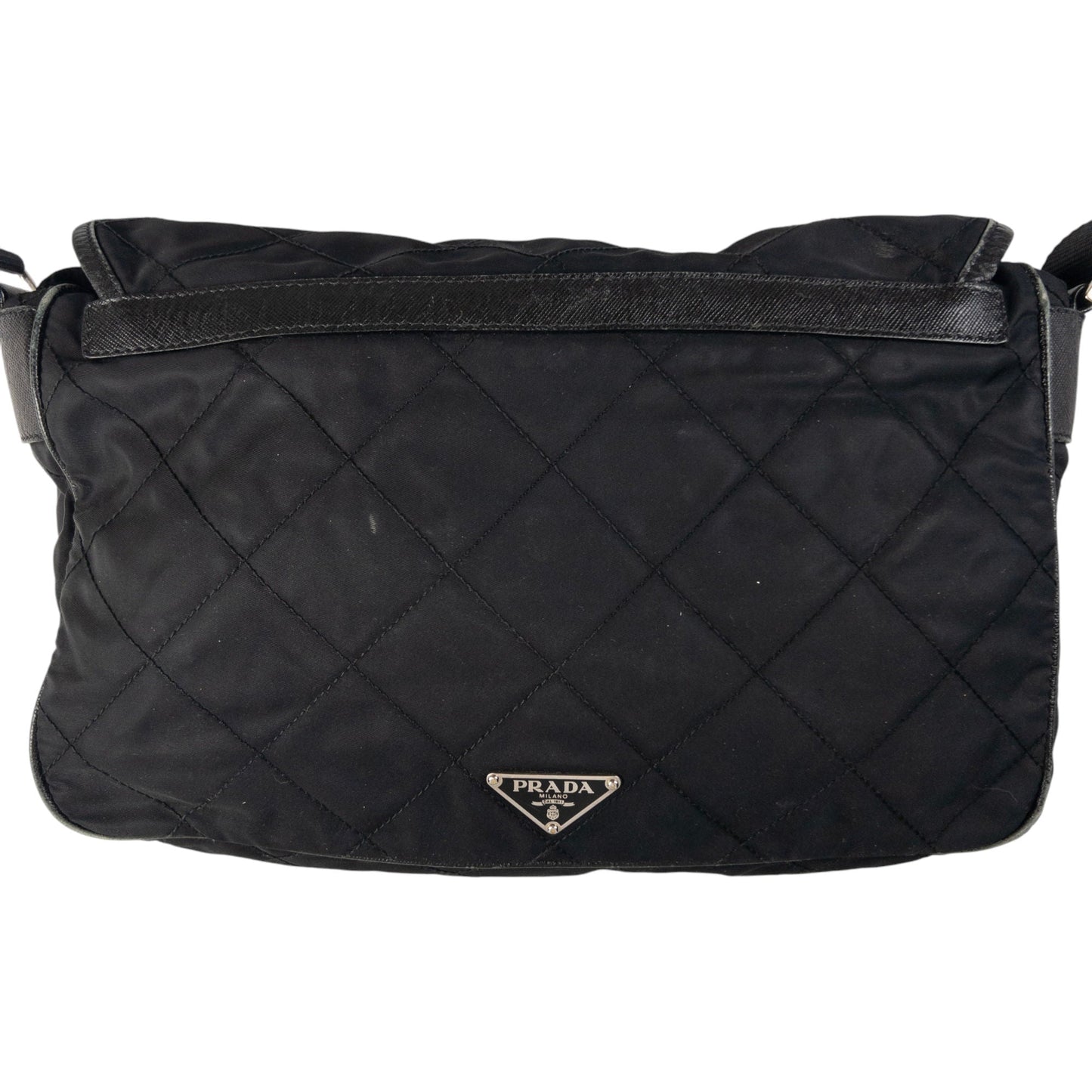 Vintage Prada Quilted Crossbody Bag