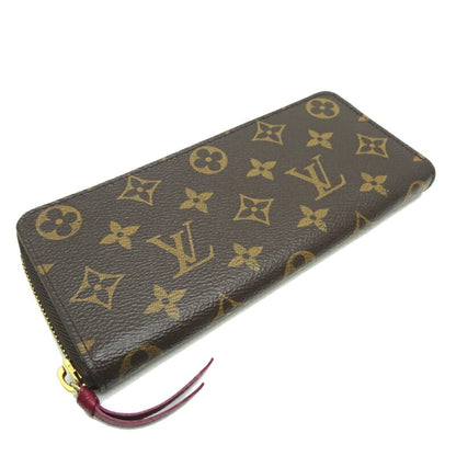 Louis Vuitton  pink Monogram Long Wallet (Bi-Fold)