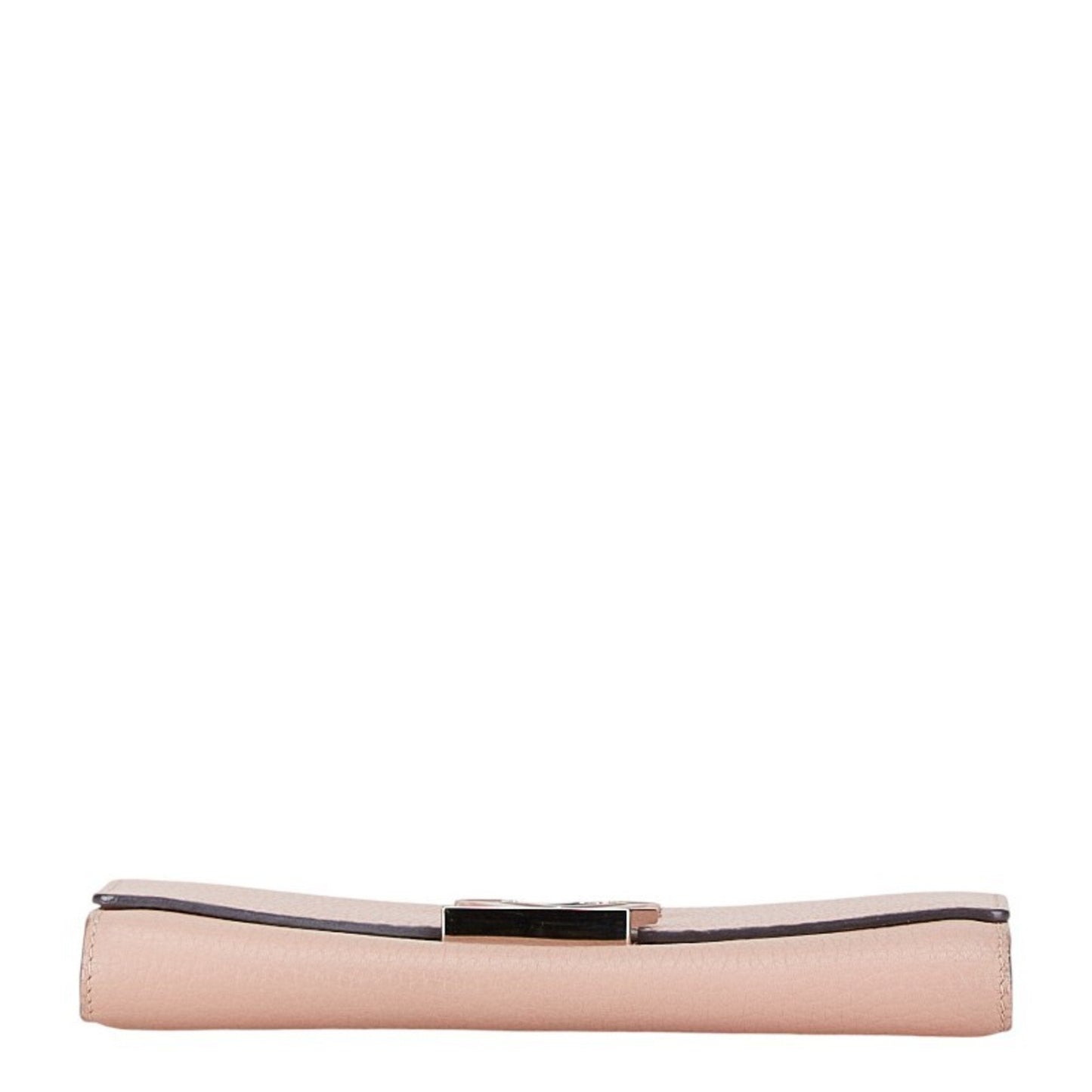 Louis Vuitton  Leather Long Wallet (Bi-Fold)