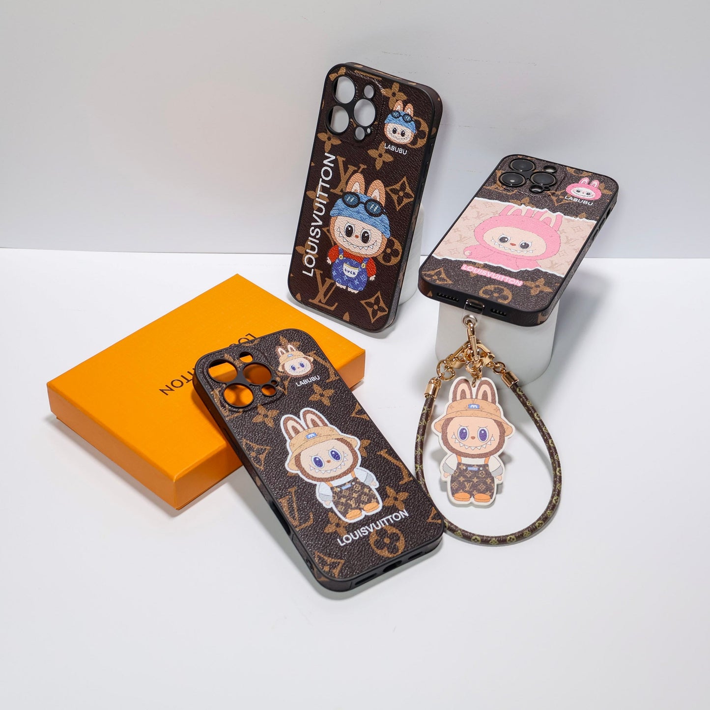 LV iPhone Case Labubu Style for 1316 Pro Max Series