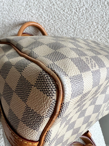 Louis Vuitton Speedy 25 Bandouliere Damier Azur (RRP £1,440)