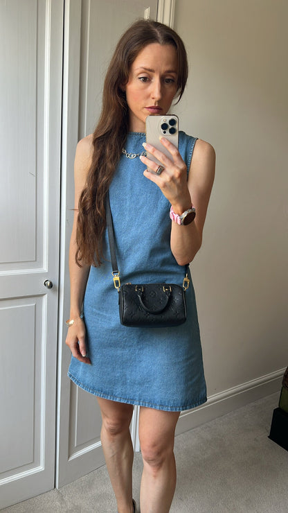 Louis Vuitton Speedy Nano Black Empreinte (RRP £1540)