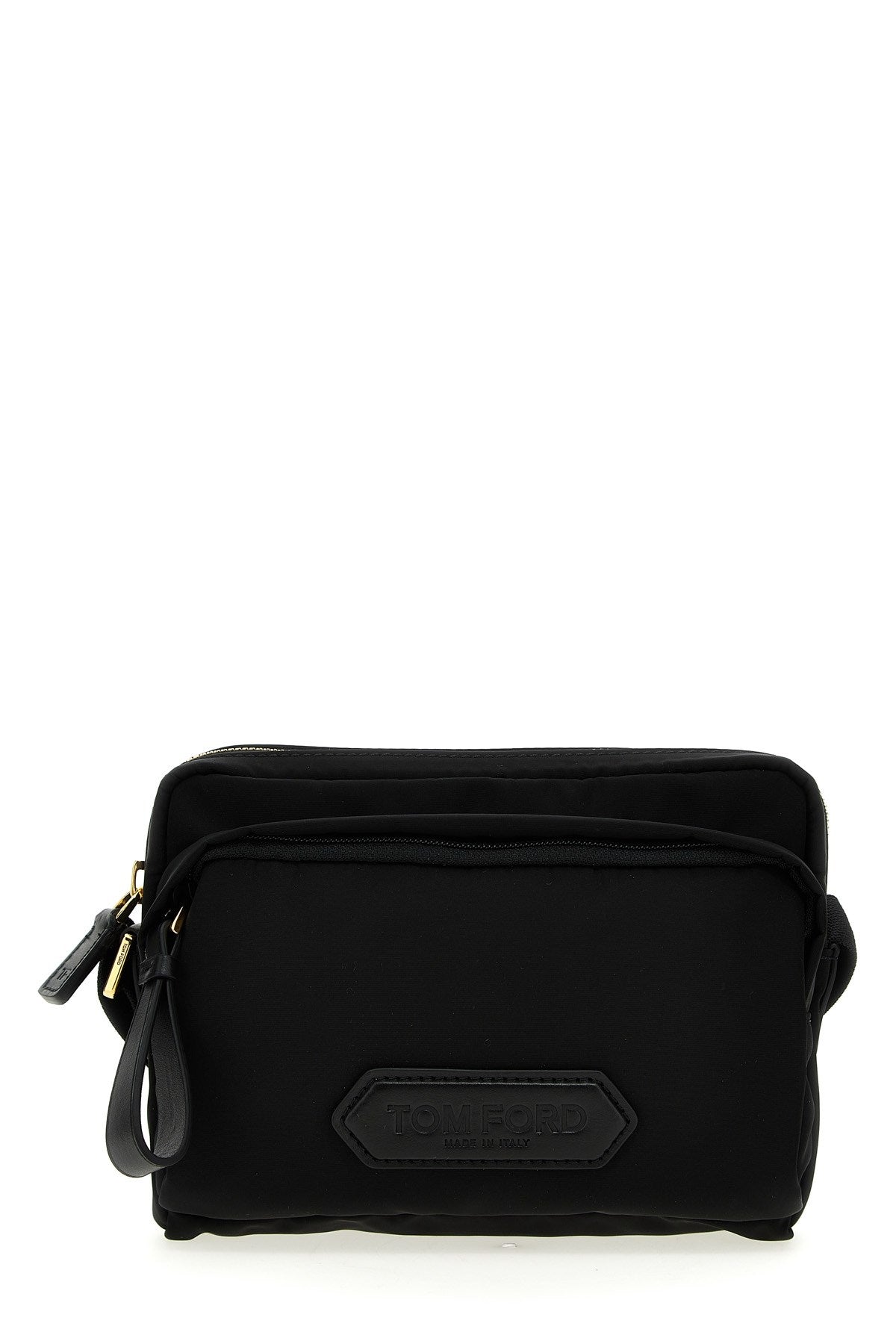 Tom Ford Men Logo Nylon Crossbody Bag