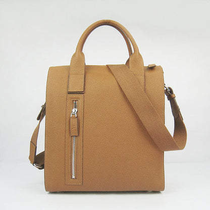 Luxury Hermes Toolbox 8076 Mens Coffee Bag