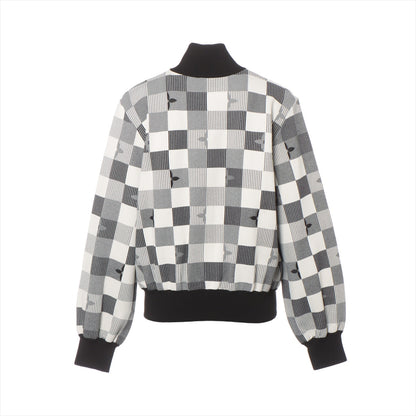 Louis Vuitton 23SS Lon x Nylon  Jacket XL  Grey x White Monogram Damier RW231W