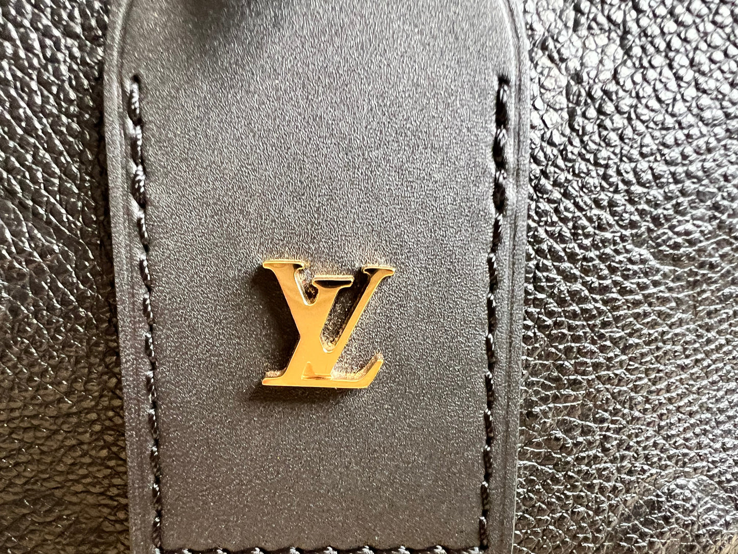 Louis Vuitton Black Empreinte Petite Malle Souple Bag (RRP £2420)