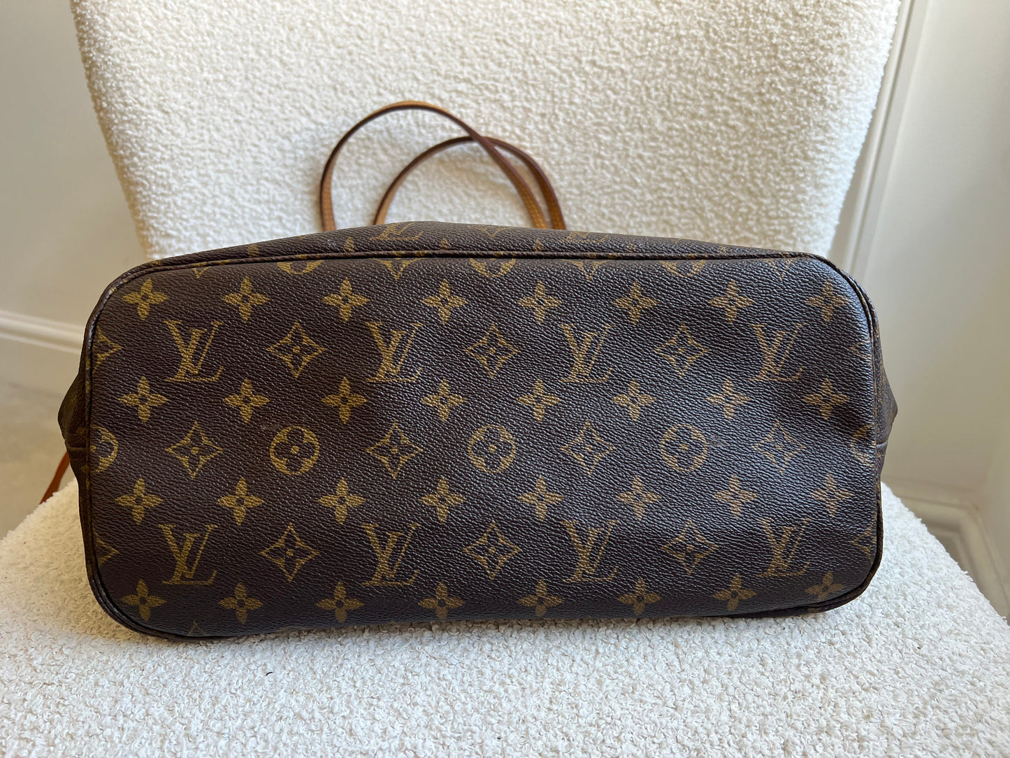 Louis Vuitton Neverfull MM Monogram Beige