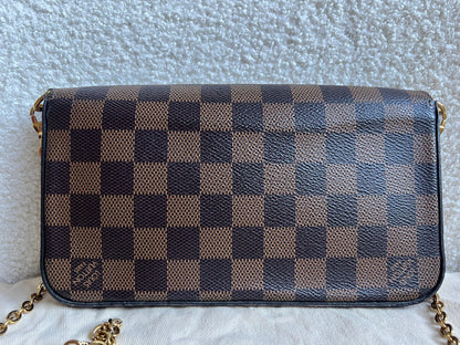 Louis Vuitton Felicie Pochette Damier Ebene (RRP £1090)