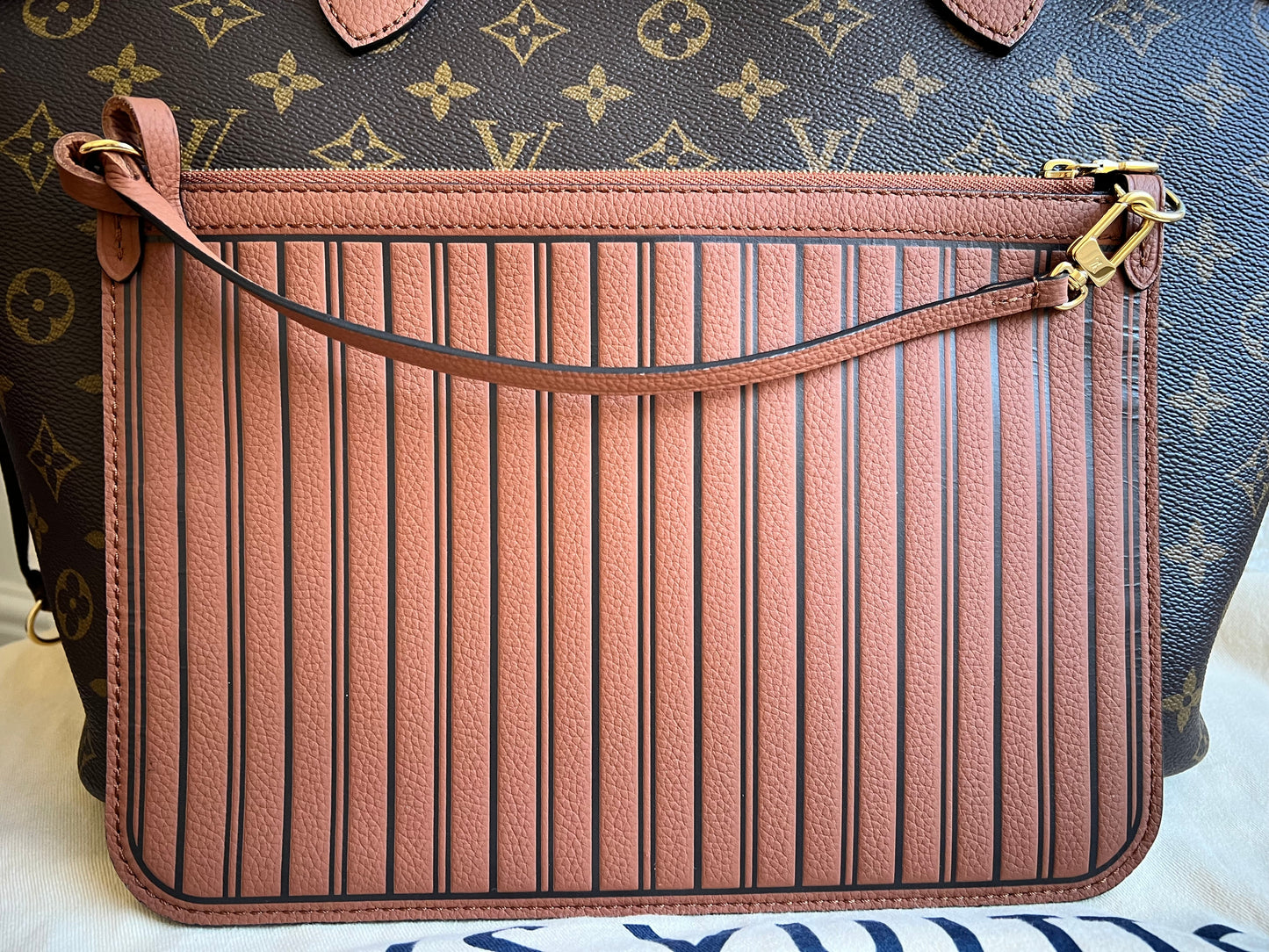 Louis Vuitton Neverfull MM Inside Out (RRP £2,280)