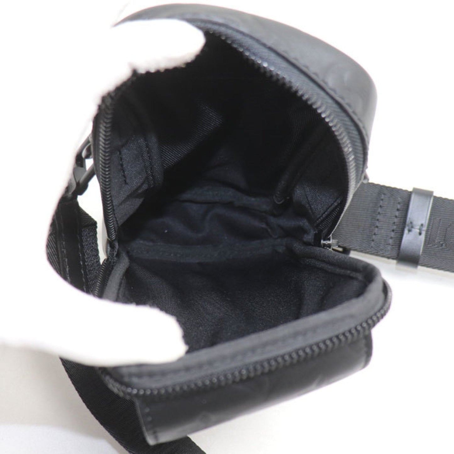 Louis Vuitton  Monogram Shadow Leather Pouch Shoulder Bag