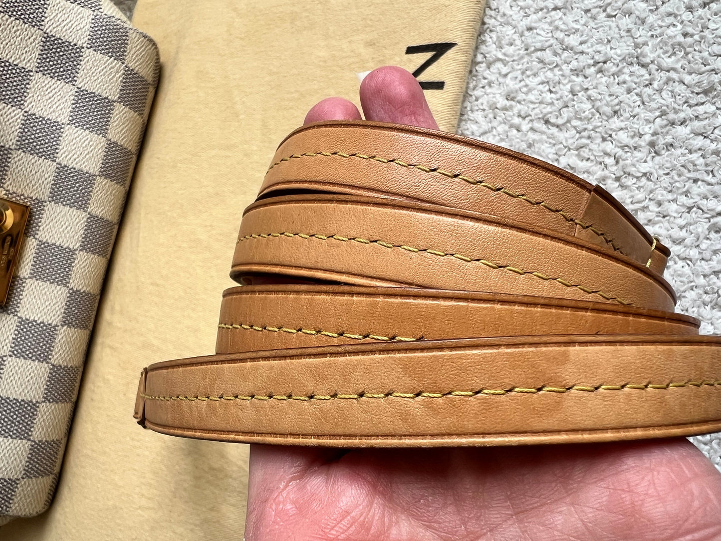 Louis Vuitton Croisette Damier Azur (RRP £1,490)