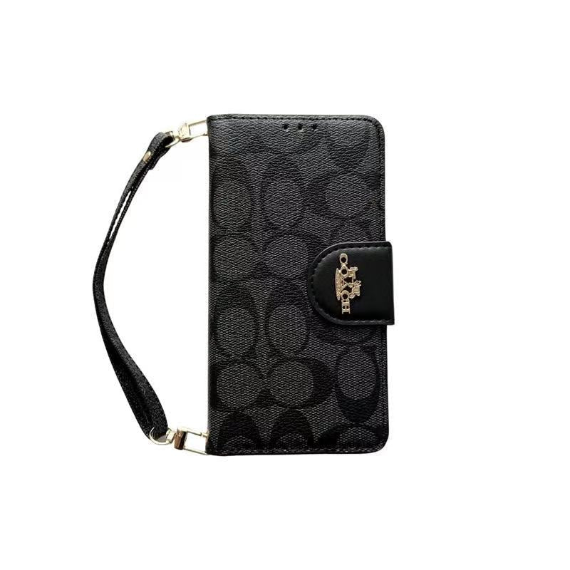 Designer Coach Phone Case Wallet Style for iPhone 12 13 14 15 16 17