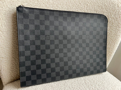 Louis Vuitton Pochette Jour GM Damier Graphite