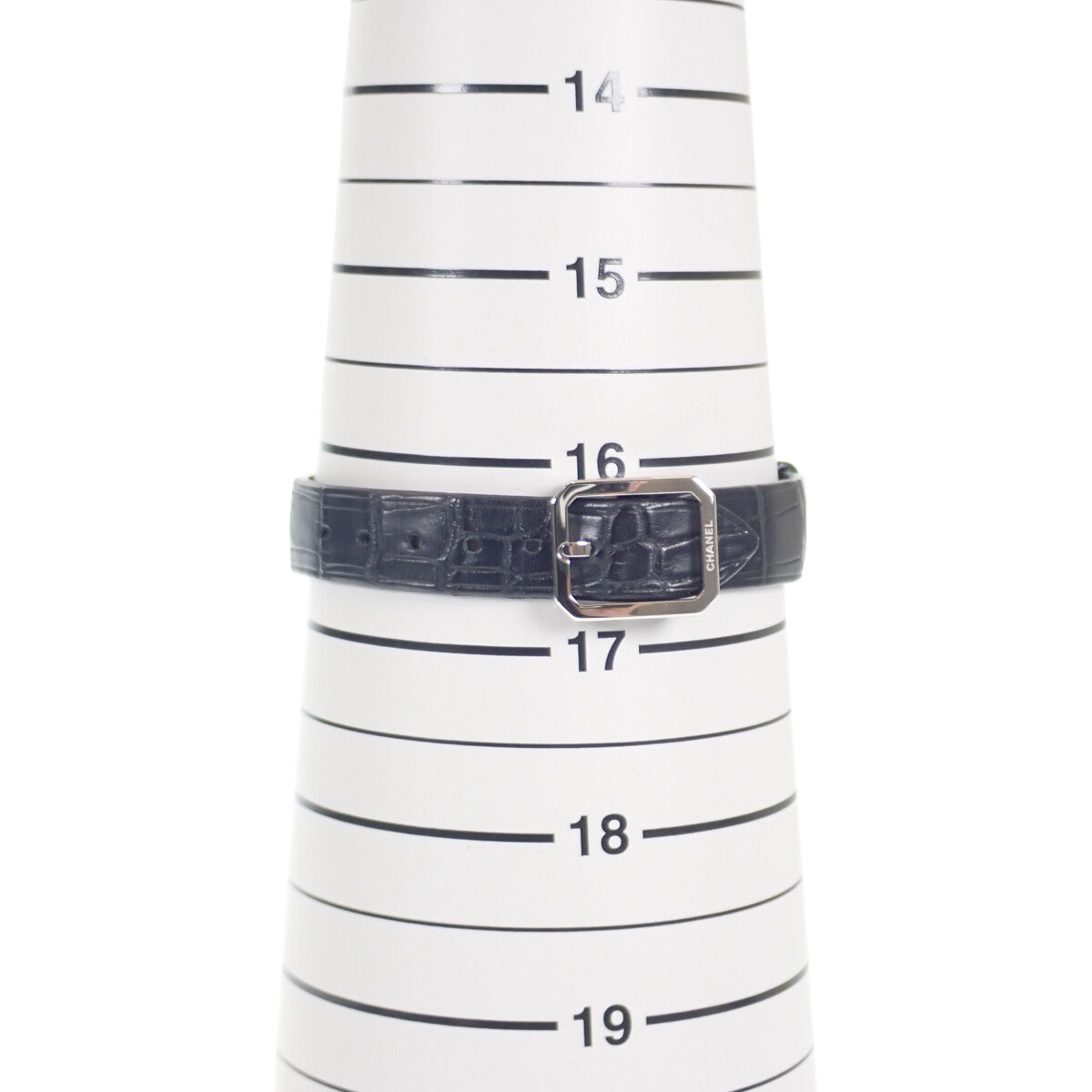Chanel  Chanel Boyfriend Stainless Steel, Leather and Diamond Ladies Watch with Black Dial H4883 in Excellent condition
