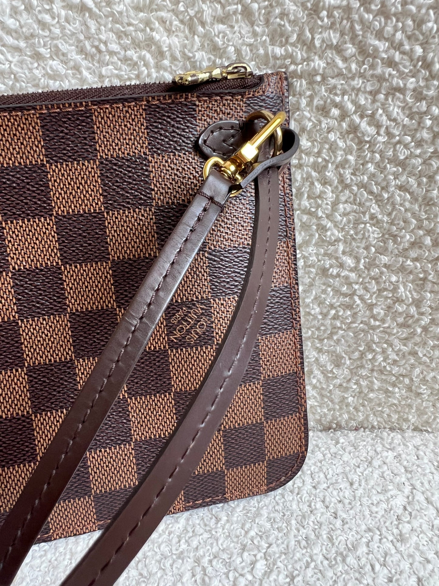 Louis Vuitton Pouch (from Neverfull) in Damier Ebene