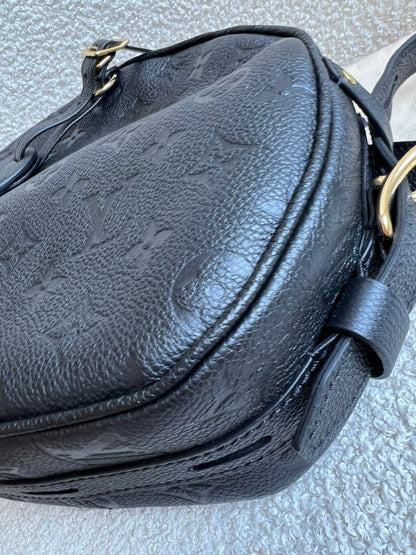 Louis Vuitton Boite Chapeau Souple MM Black Empreinte (RRP £2590)