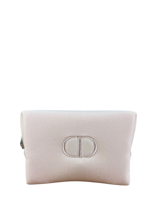 Christian Dior Cd Beauty Soft Pink Travel Pouch