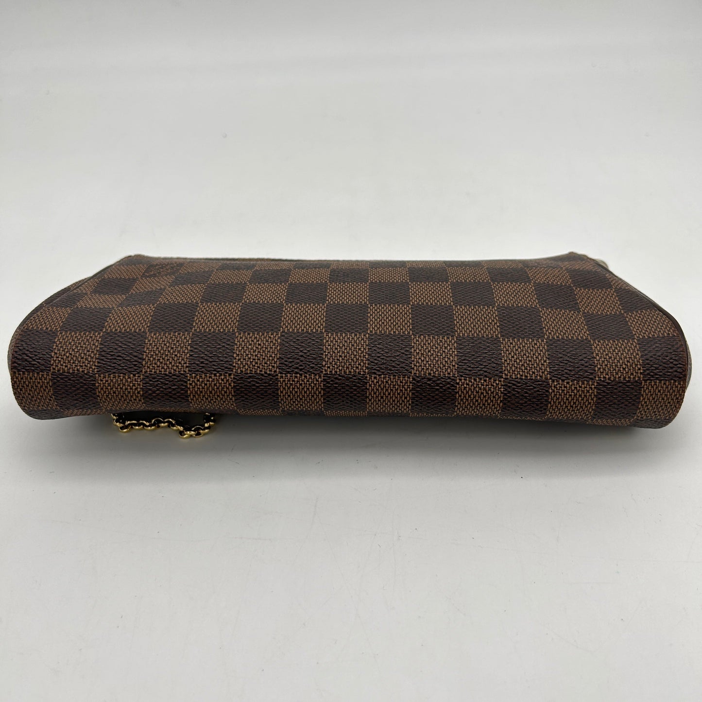 Louis Vuitton Eva Damier Ebene Canvas Red Crossbody Bag