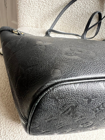 Louis Vuitton Neverfull MM Black Empreinte (RRP £1,970)