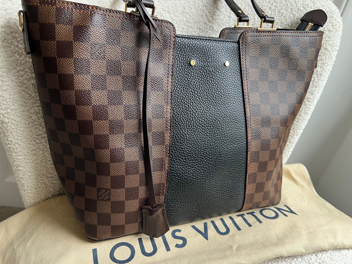 Louis Vuitton Jersey Bag Damier Ebene