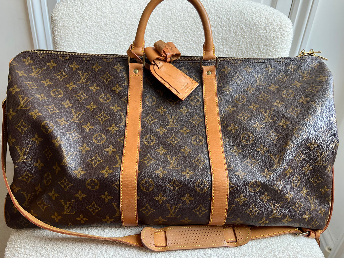 Louis Vuitton Vintage Keepall Bandouliere 55