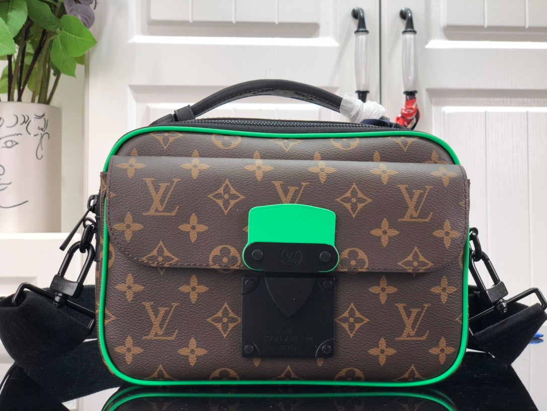 Louis Vuitton S Lock Messenger  Bag