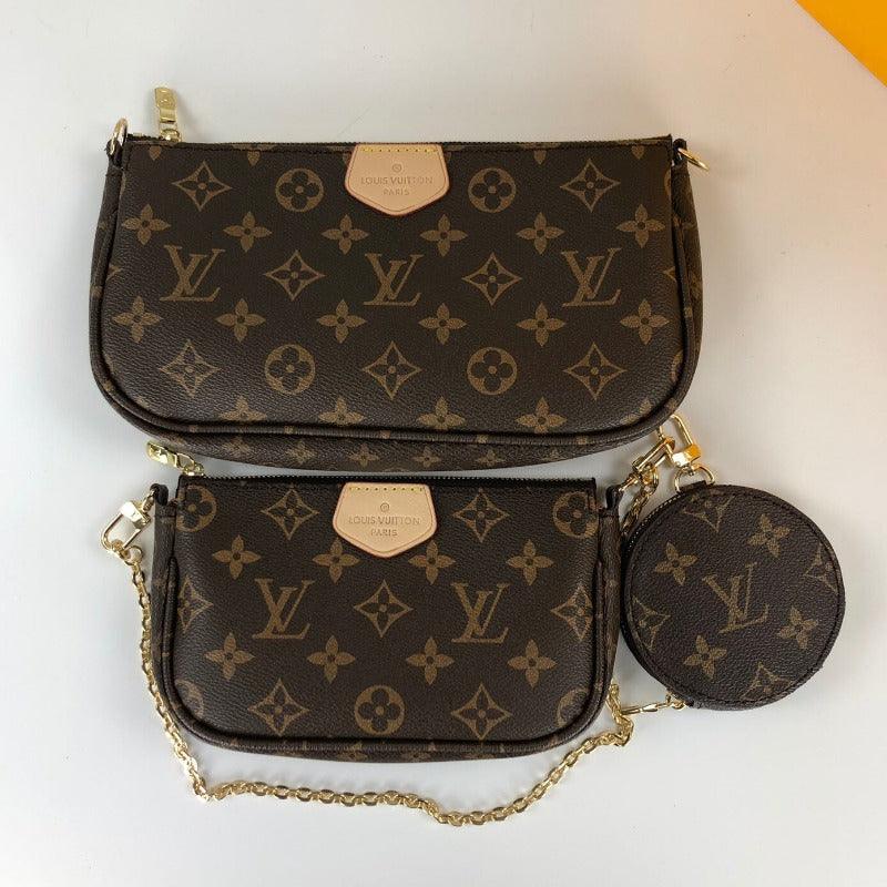 Makersluxe - Monogram Multi Pochette Crossbody Bag